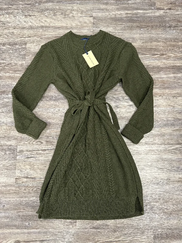 Dress Sweater By United By Blue In Green, Size: S