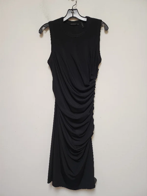 Dress Casual Midi By Helmut Lang In Black, Size: S