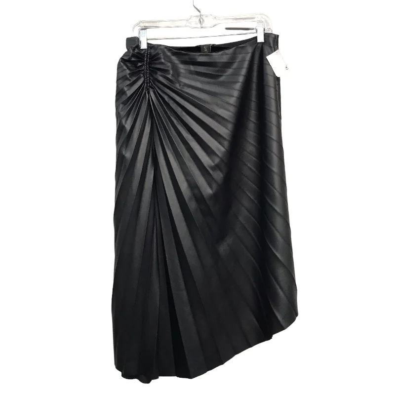 Skirt Midi By House Of Harlow In Black, Size:12