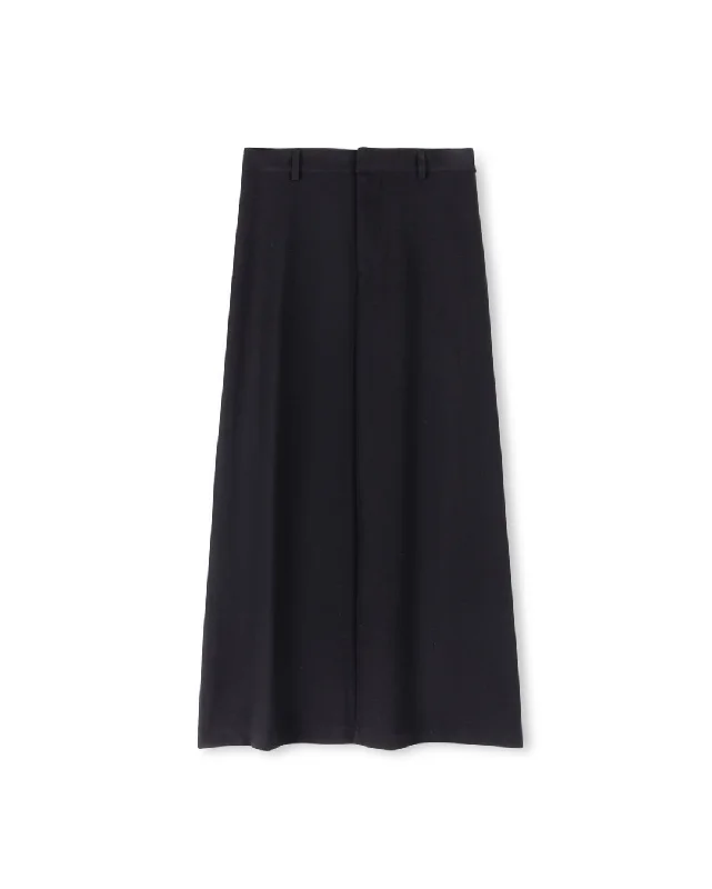 Structured Straight Maxi Skirt