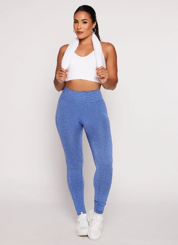 Decorative Stitch Seamless Leggings