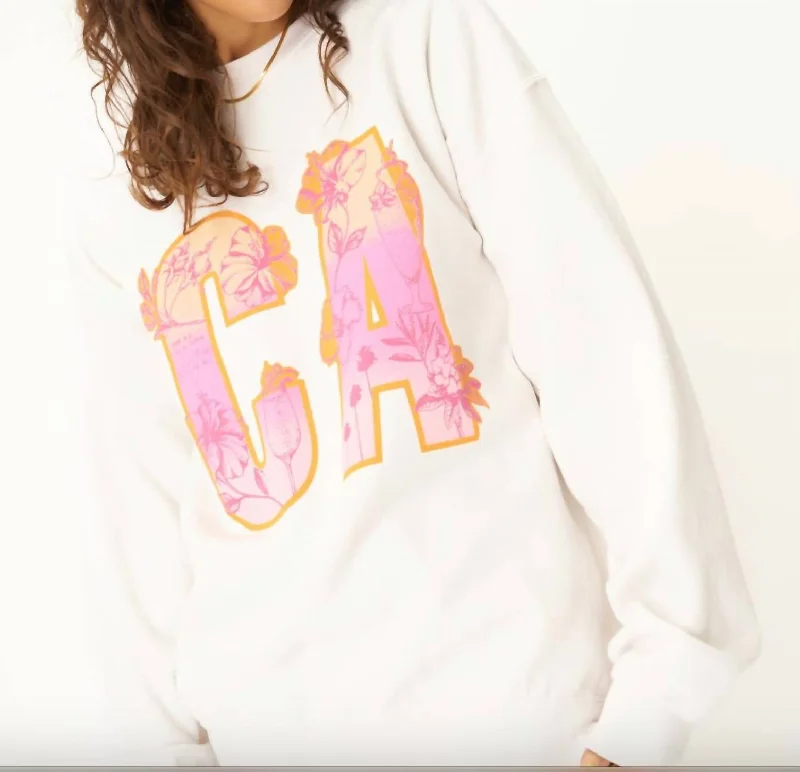 Ca Sweatshirt In White