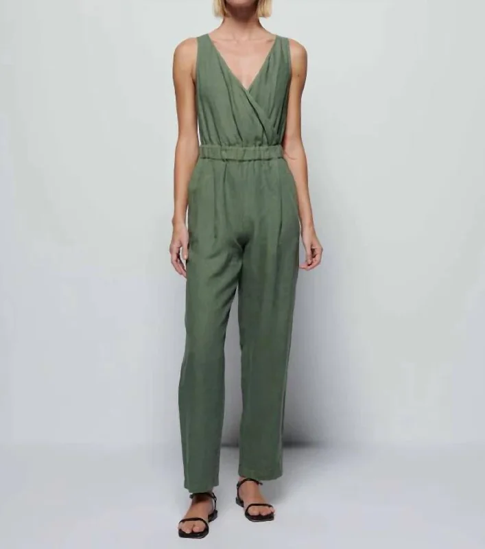 Kiara Jumpsuit In Sea Spray