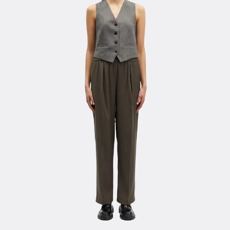 Julia Trousers (Black Olive)