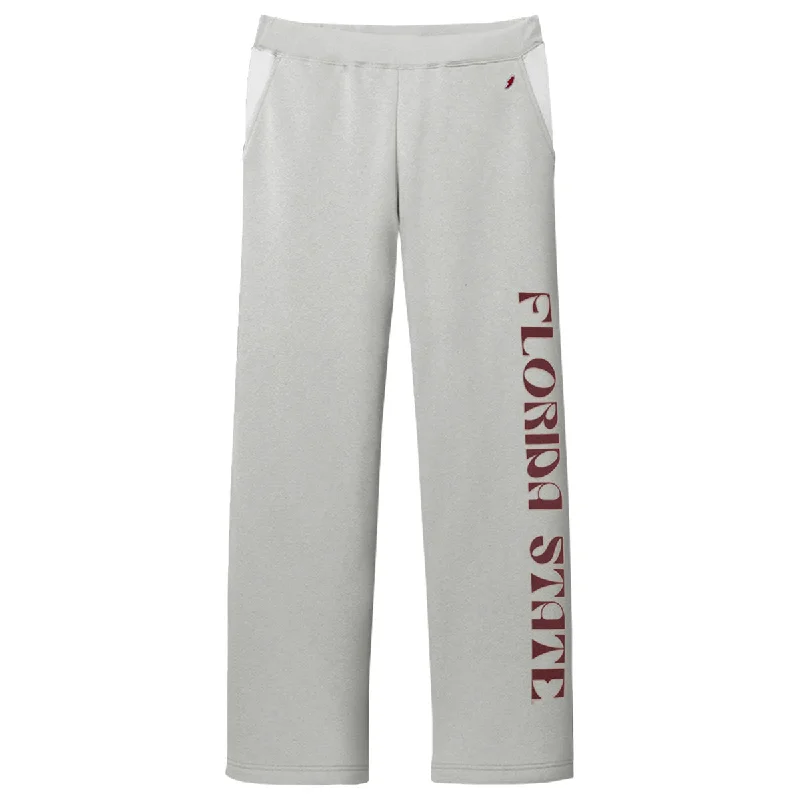 League Women's Florida State Reverse Fleece Pant - Steel